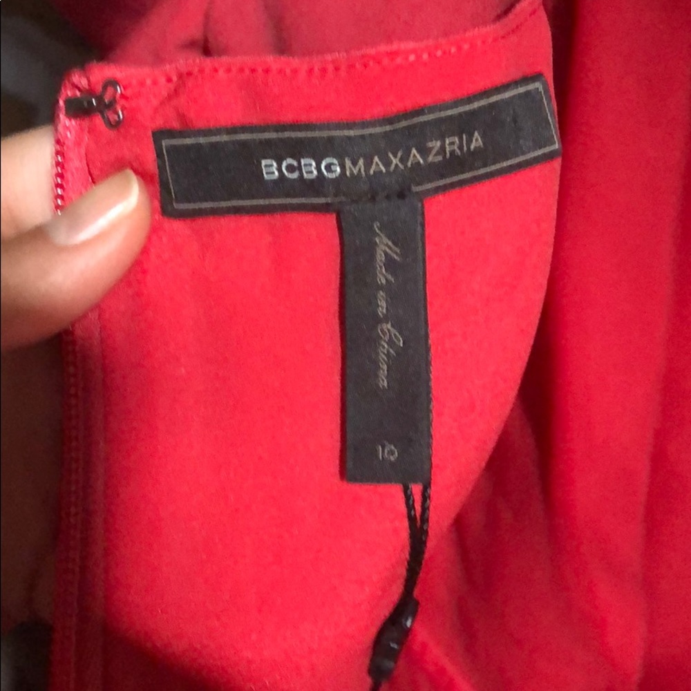 BCBG Maxazria red dress - Picture 5 of 5